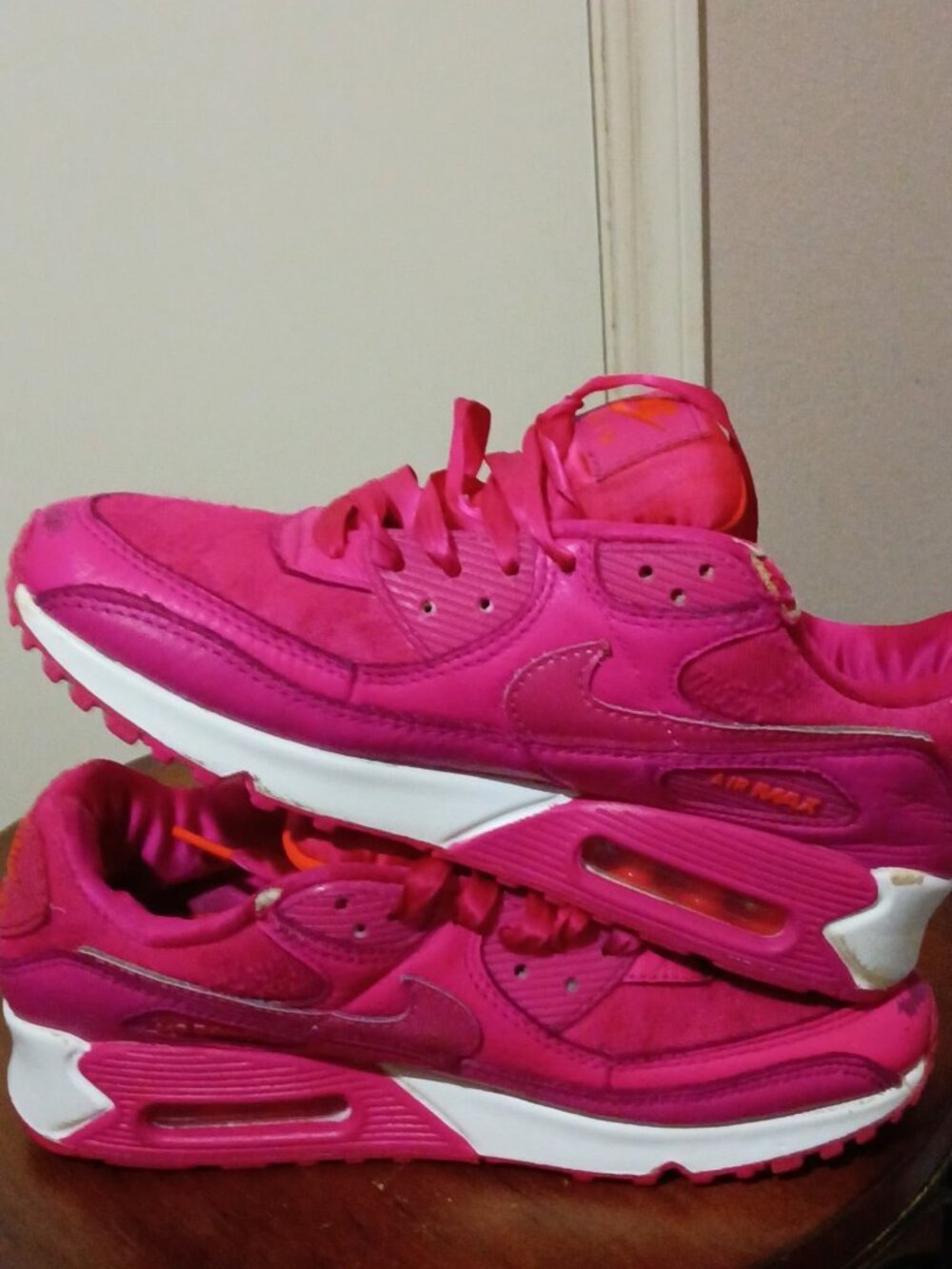 Nike Air Max Women's Shoes in Pink/Crimson Style DQ7783-600 SIZE 8.5 - Picture 12 of 13